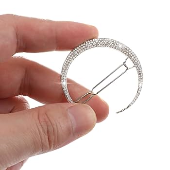 Amazon.com : Minkissy 6pcs Snowflake Hair Clips Crystal Moon