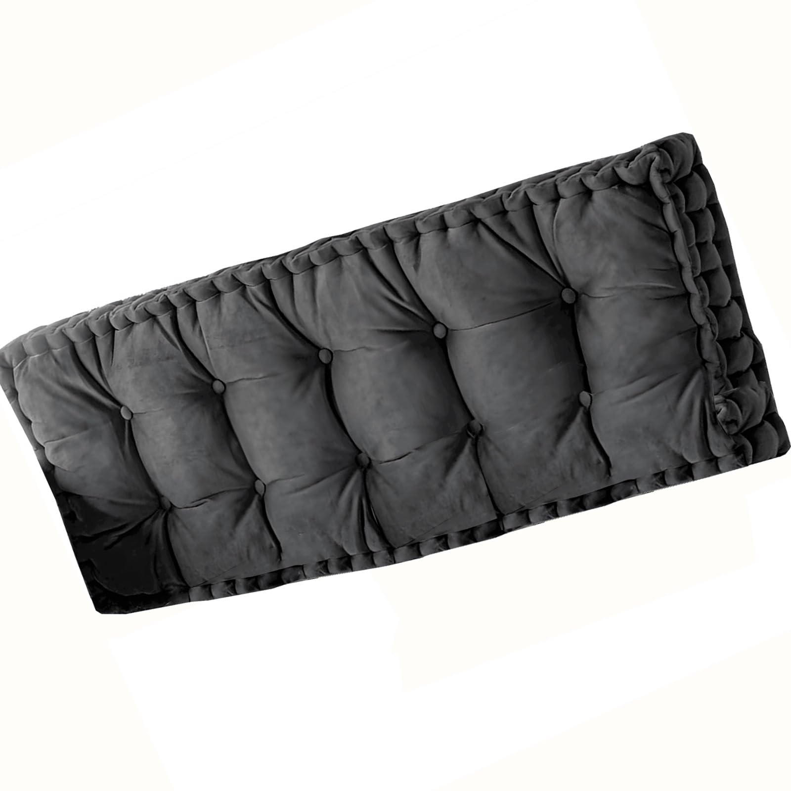 Coussin de balancelle en velours idéal pour vos moments de détente sur la terrasse