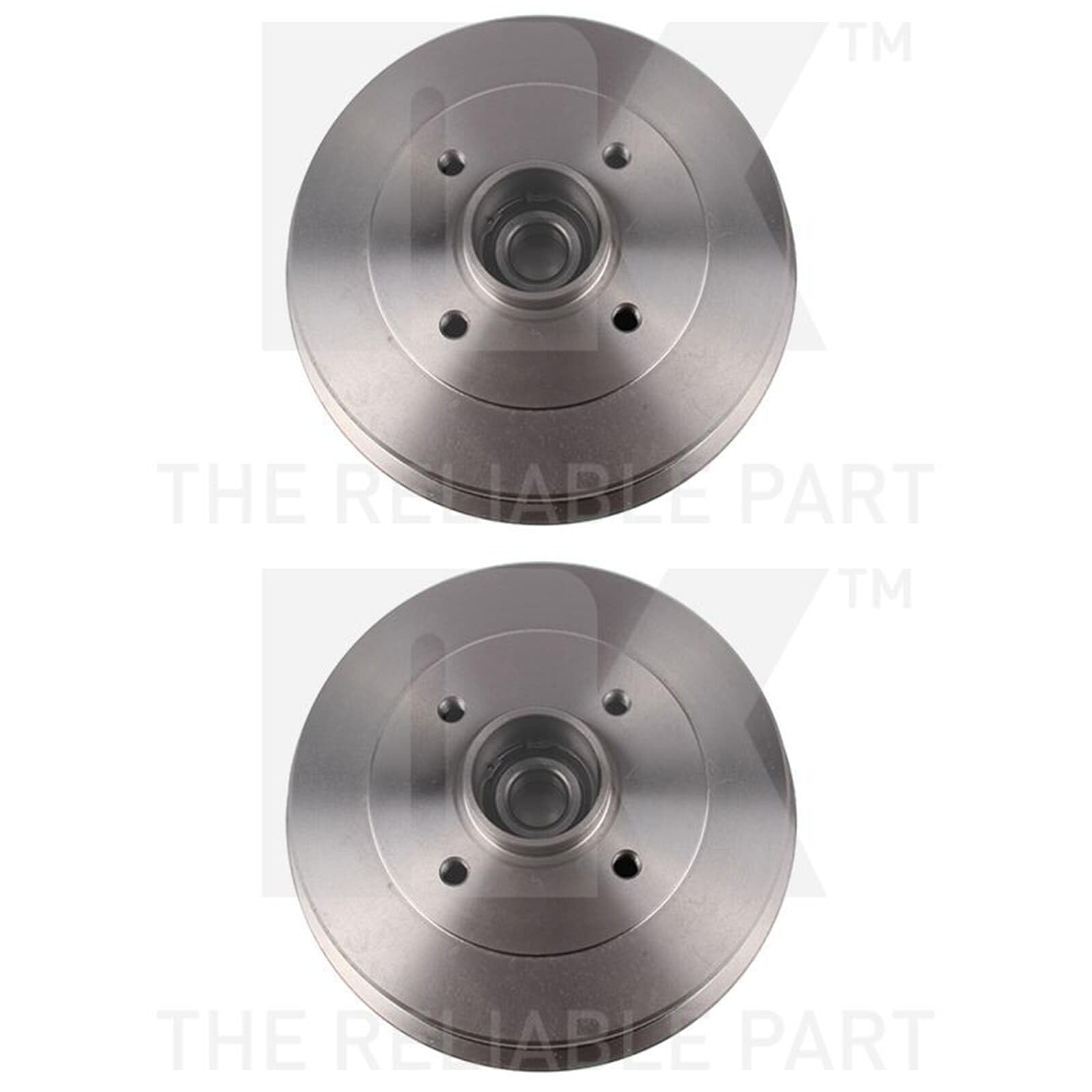 2x NK Ø 203mm Bremstrommeln Satz hinten | 2x 253936 Kompatibel mit Clio IV (bh_),clio IV Kasten/schrägheck (bh_)