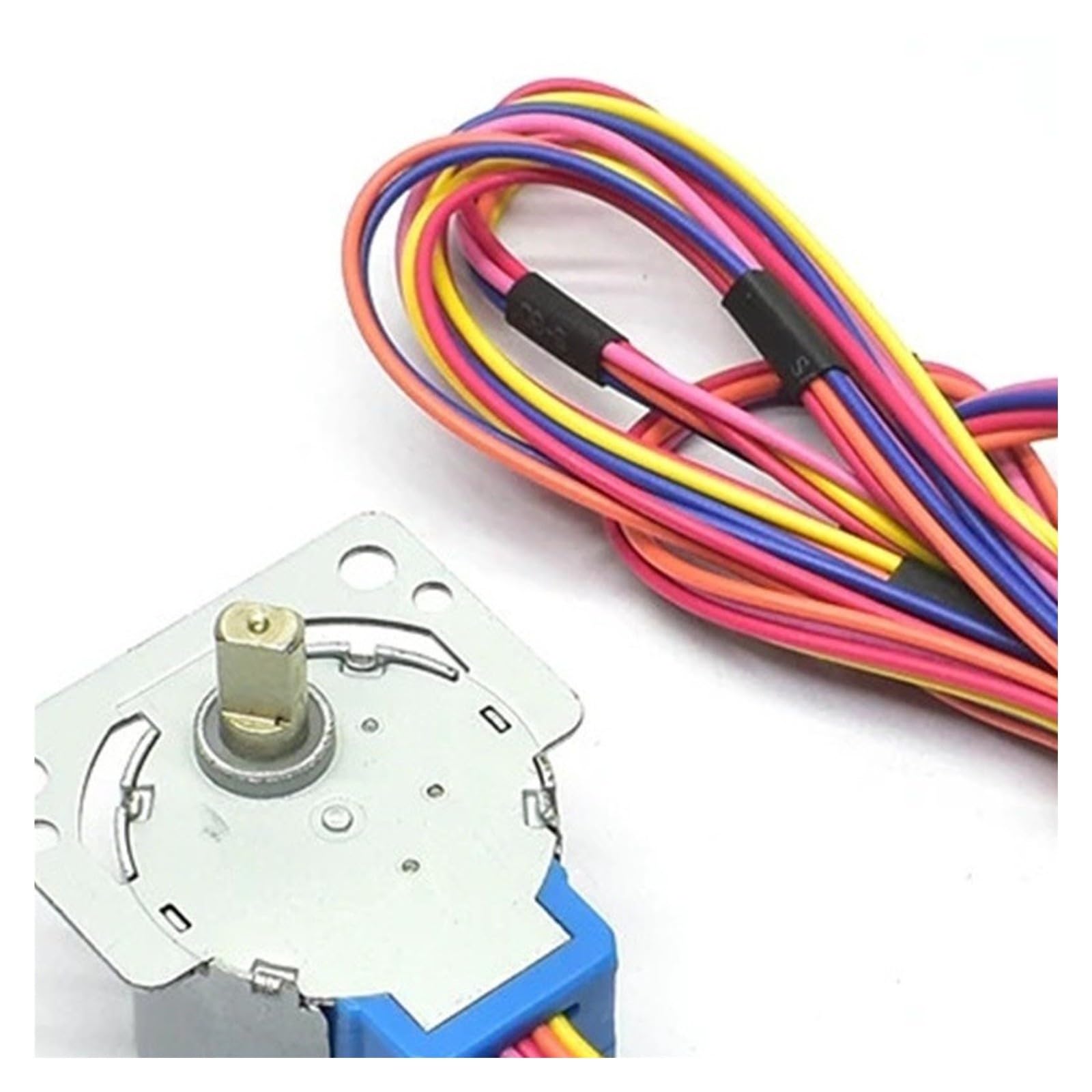 1 Uds., Compatible Con Chigo, Motor Paso A Paso for Aire Acondicionado, Motor De Guía De Viento 24BYJ-48, Placa De Guía De Viento Sincronizada, Oscilación