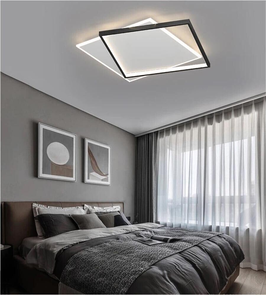 Plafoniera led 36W luce bianca calda naturale quadrata per soffitto Illuminazione ottimale per ogni ambiente
