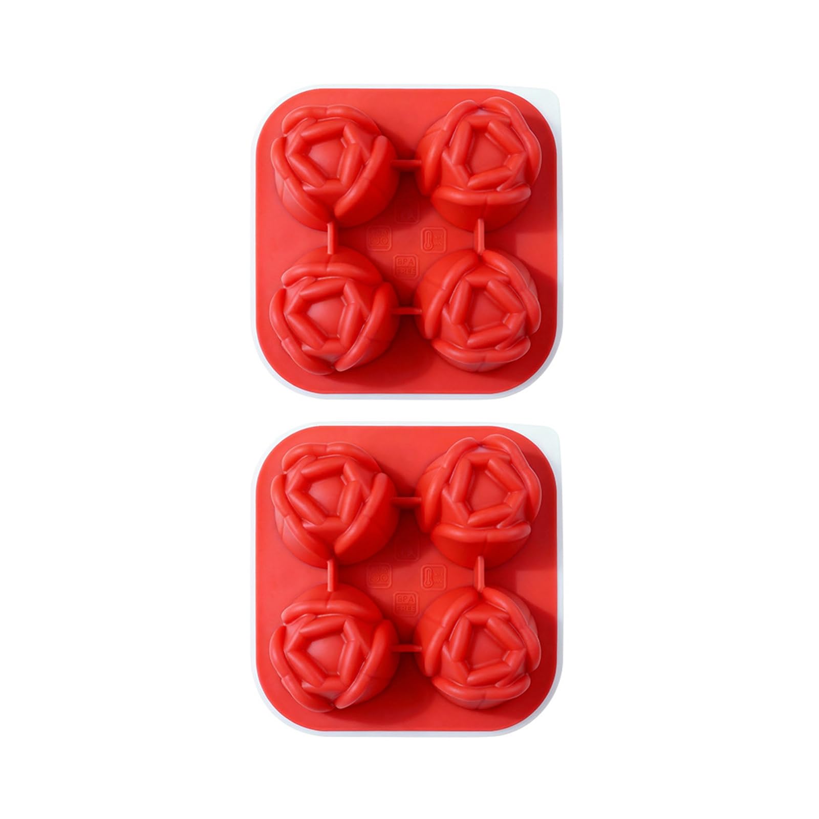 APGLSXY Tulips Design Ice Cubes Molds Silicones Allows Simple Demolding Great for Cocktails and Beverages Soap Molds