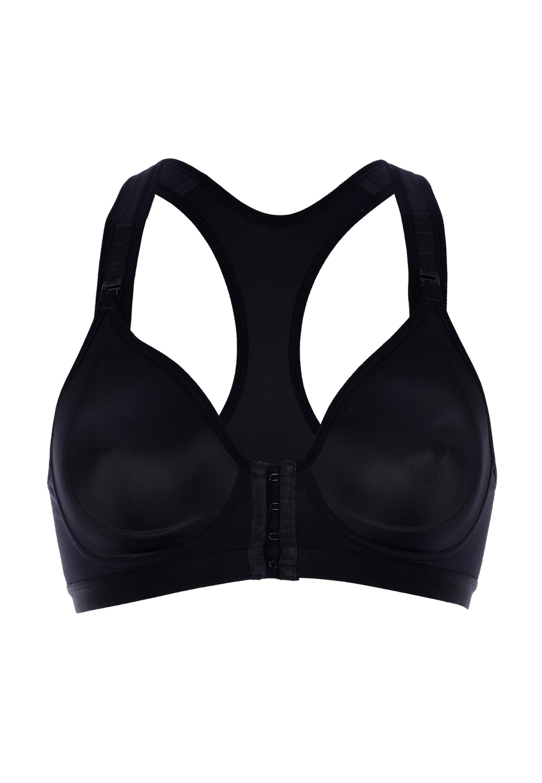 Lovable Sportivo Alto Impatto, Allacciatura Frontale, Microfibra Tecnica E Cotone Interno, T-Back, Sostegno, Active Comfort Sujetador para Mujer