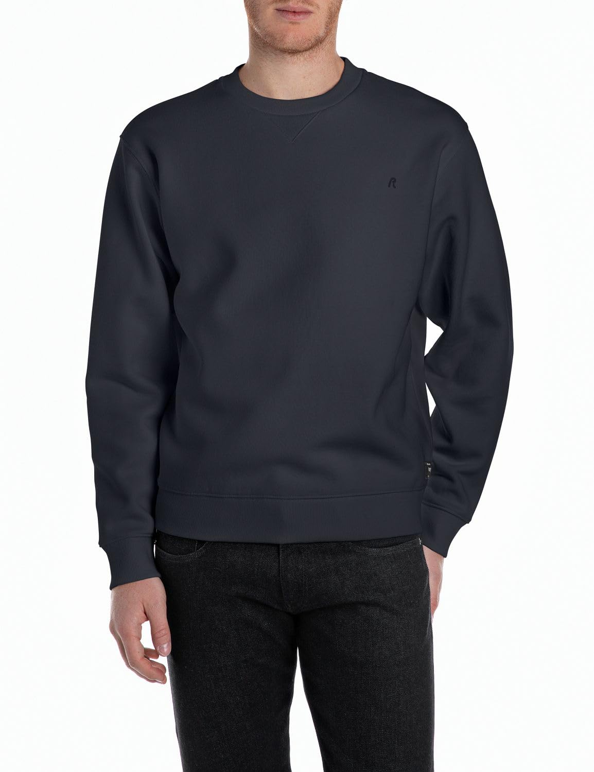 Replay Men's 067 Night Blue M3102 Sweatshirt, L