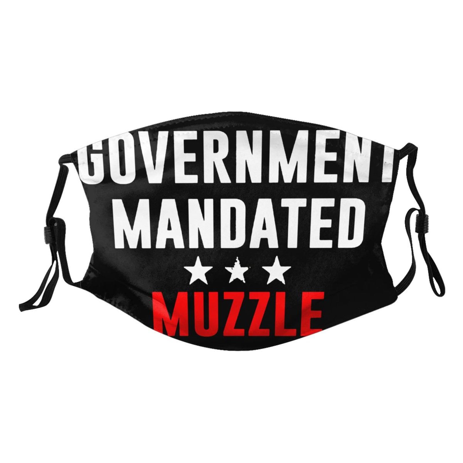 Government Mandated Muzzle Adult Dust Mask Adjustable Dust Face with 2 Filter2