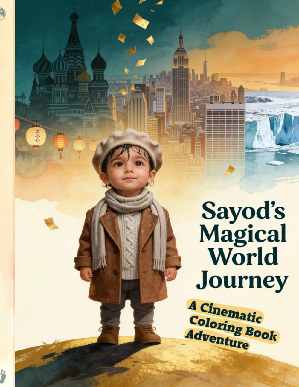 Sayod’s Magical World Journey: A Cinematic Coloring Book Adventure Across Iconic Cities