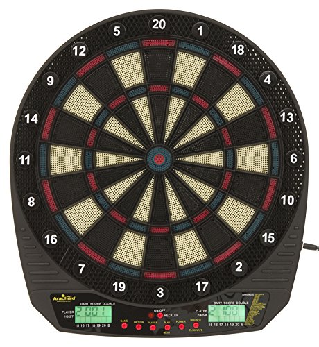 Arachnid DarTronic Soft Tip Electronic Dartboard Game Features 26 Games with 115 Options and includes 6 Soft Tip Darts