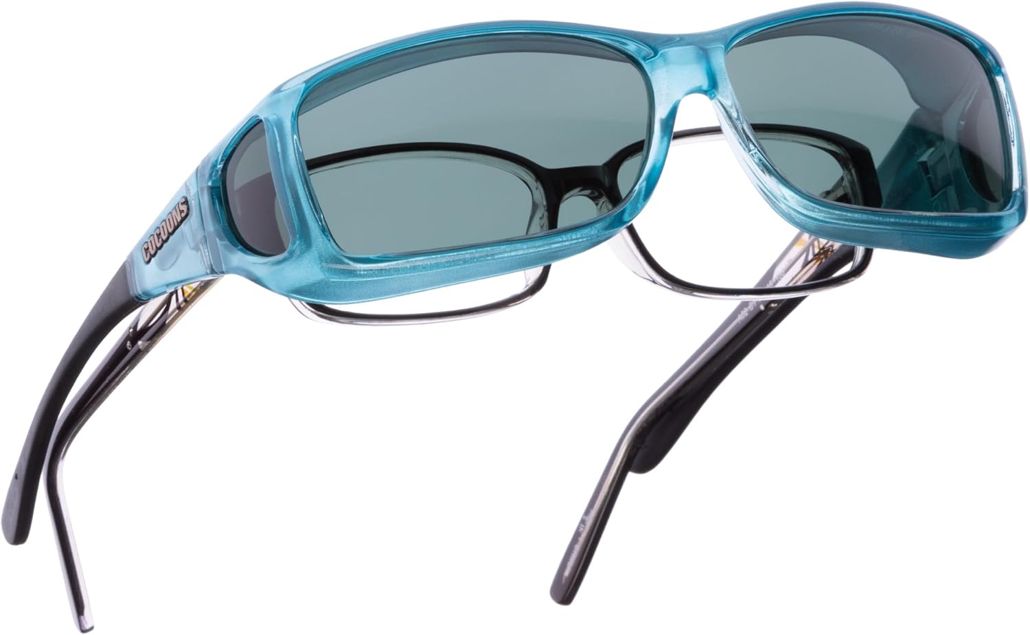 Cocoons Wide Line (ML) Aqua Polarized Gray