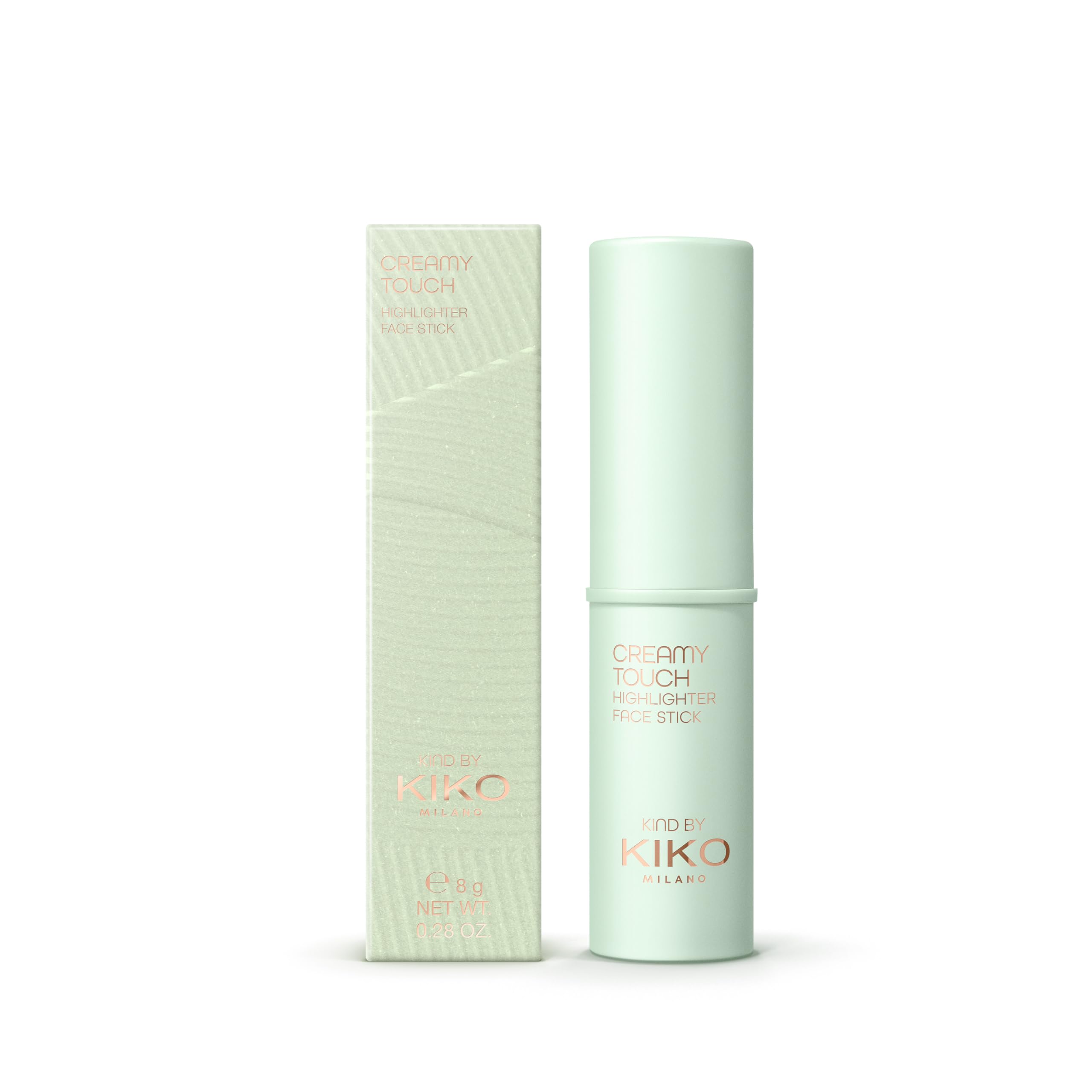 KIKO Milano Kind by KIKO Creamy Touch Highlighter Face Stick 01, Highlighter Stick, LIGHT ME UP (GOLD) 01, 8 g (Pack of 1) - Image 4