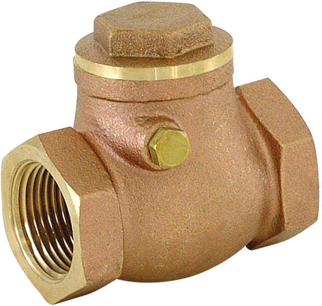 EZ-FLO 20423LF Brass Swing Check Valve