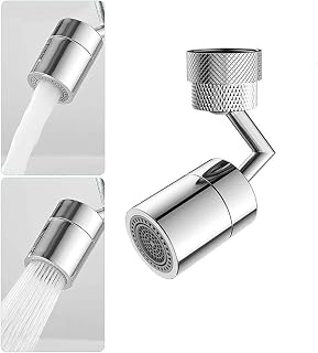 Ygapuzi Universal 720°Rotatable Faucet Aerator Swivel Sink Sprayer Head Tap Water Outlet Extender Anti-Splash Water Filter Nozzle for Kitchen Bathroom, Convenient to Wash Your Face and Gargle