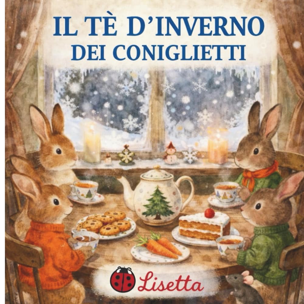Il Tè d’Inverno dei Coniglietti: Storia illustrata per bambini