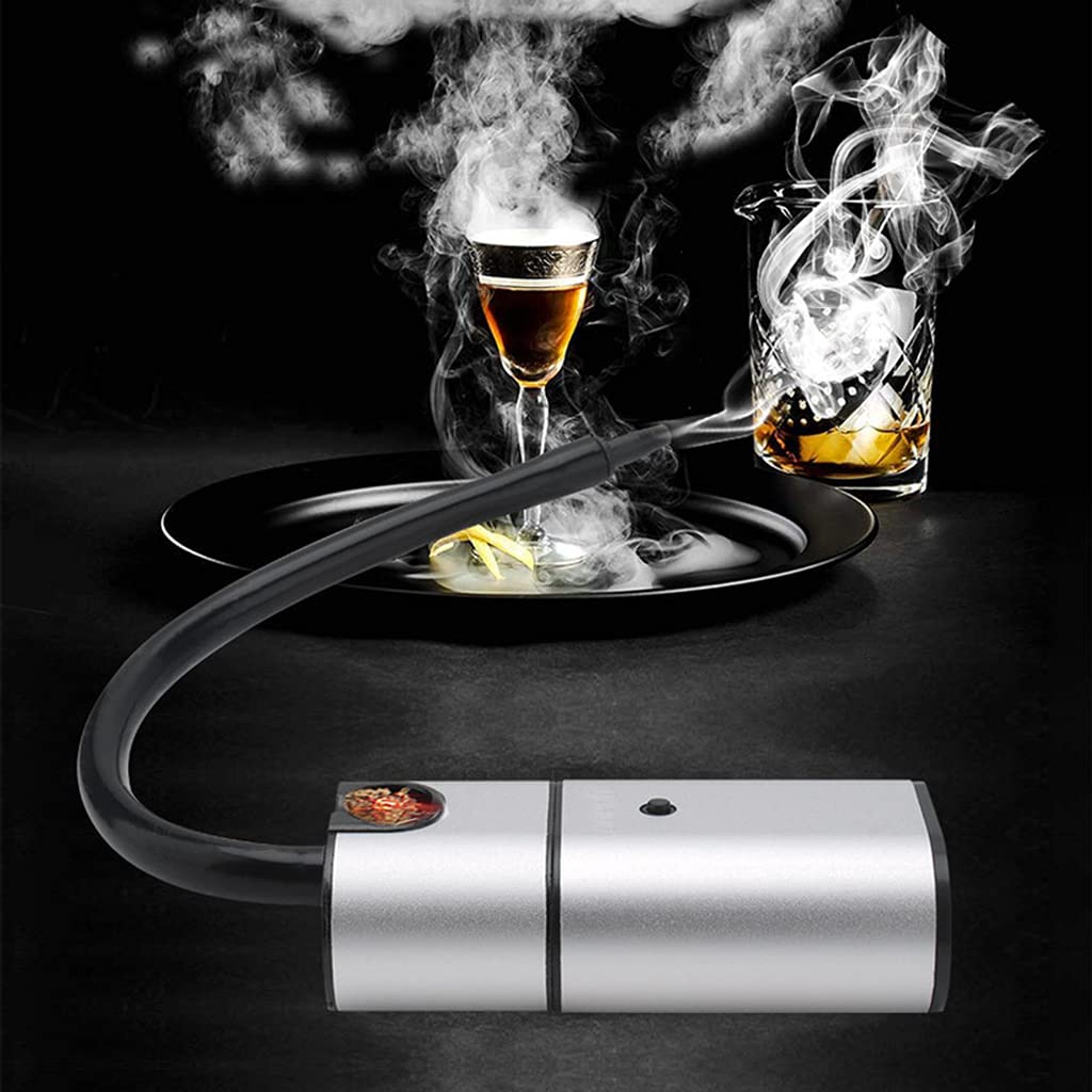 Infusor ahumador portátil de cocina con virutas de madera para barbacoa