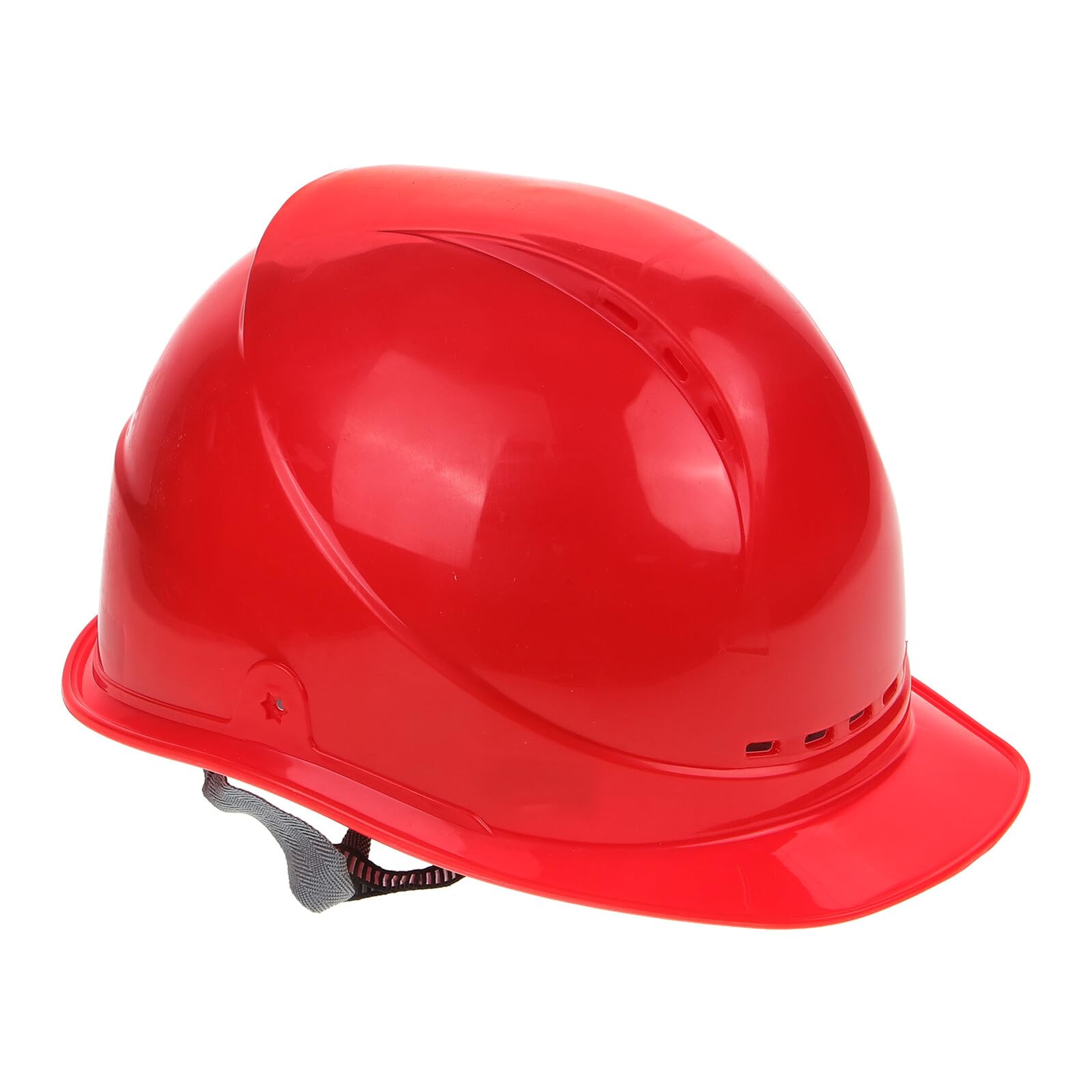 Casco de Seguridad para Construcción Abs Rojo, Resistente y Ventilado