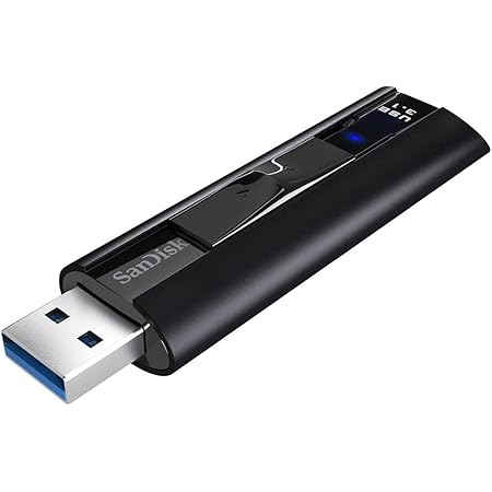 SanDisk 256GB Extreme PRO USB 3.1 Solid State Flash Drive - SDCZ880-256G-G46, Black