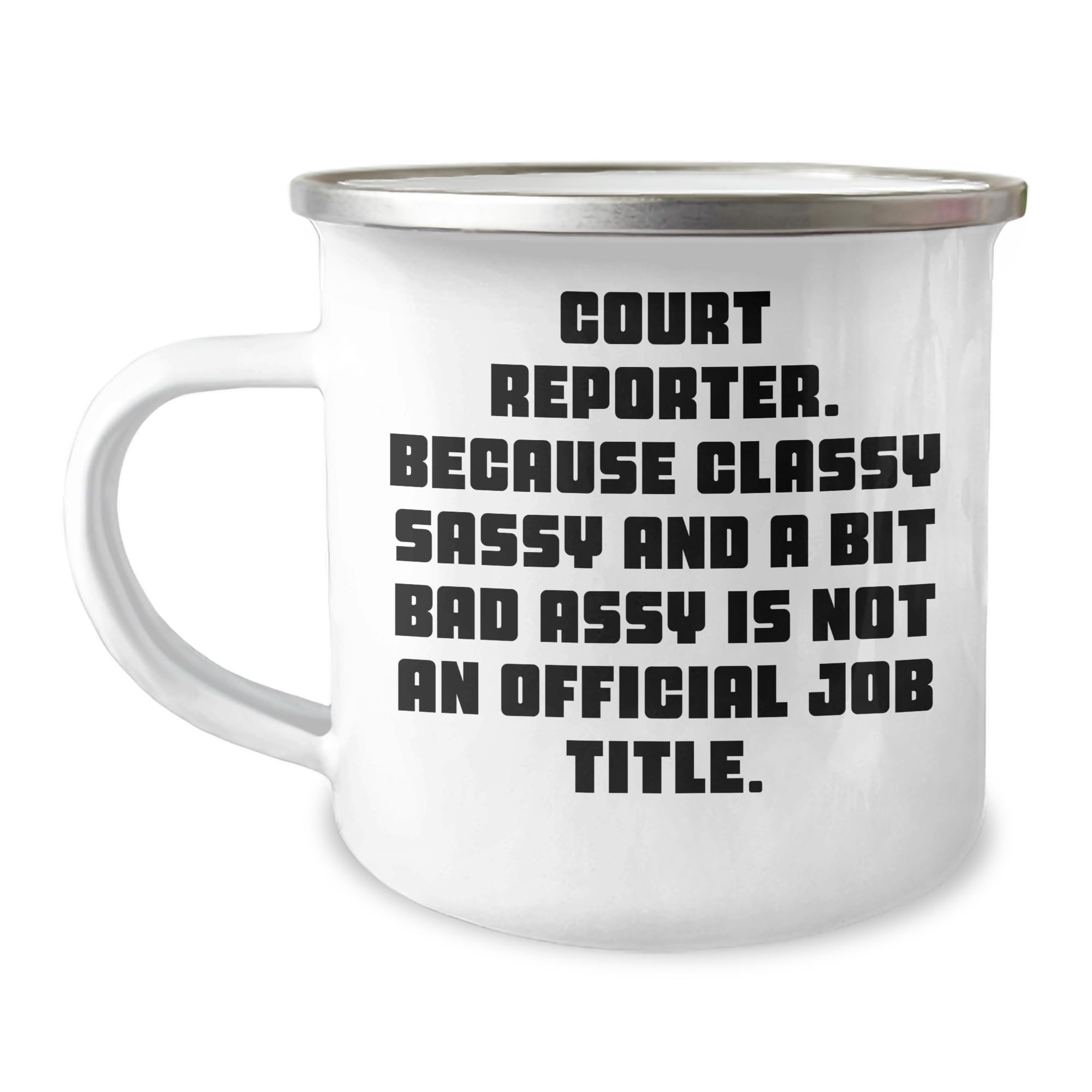 Court Reporter Gifts | Court Reporter Unique Gifts for Women | Court Reporter Coffee Mug | — funny ceramic mug from ShopProudGifts