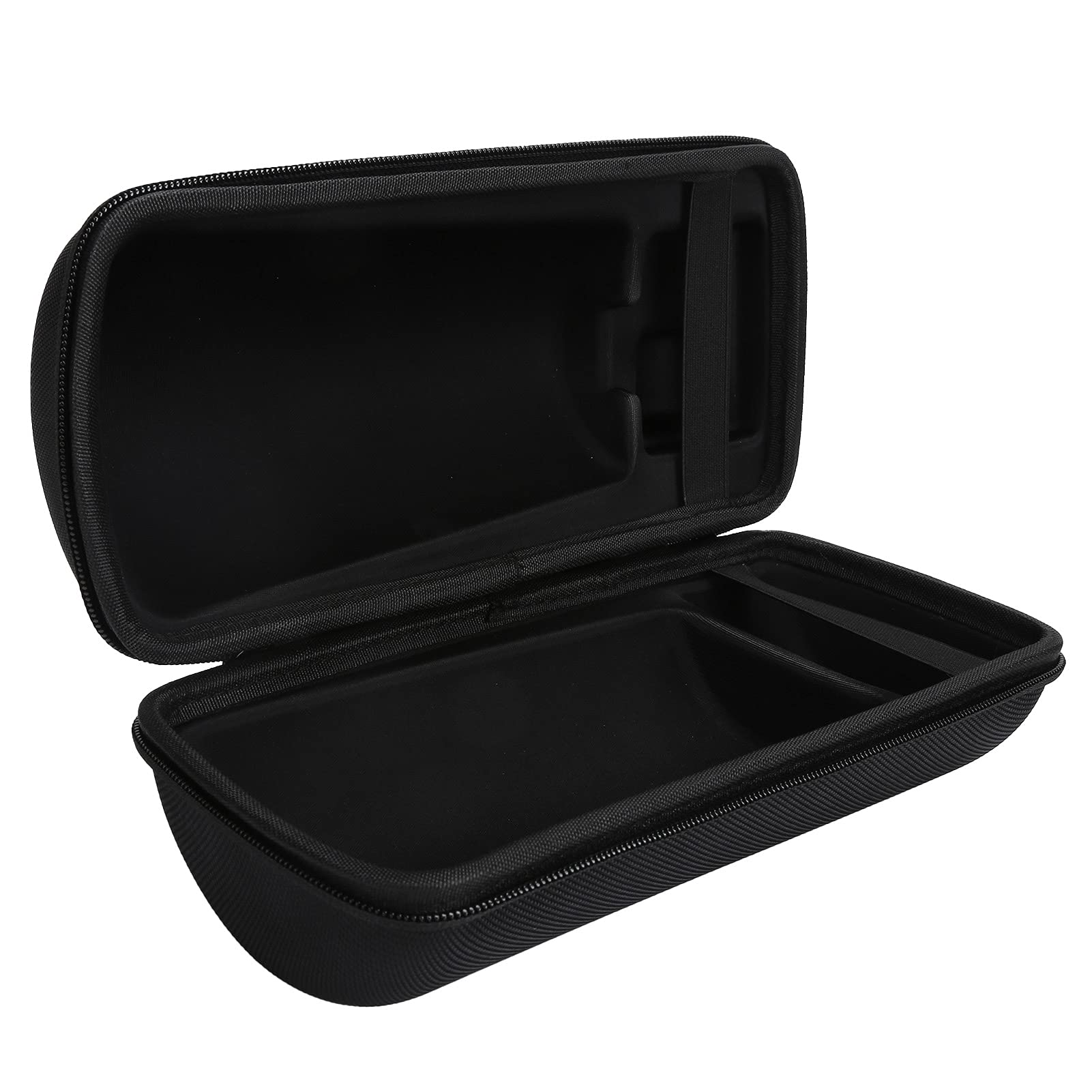 Hartschalen-Tasche für Bose SoundLink Revolve+ II, EVA-Tragetasche, Ersatz-Aufbewahrungstasche für kabellose Revolve+ II Lautsprecher, mit verstellbarem Gurt (schwarz)