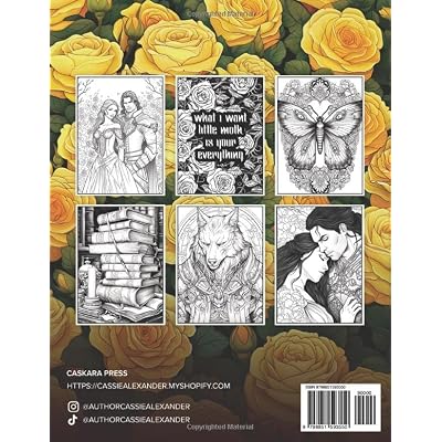 Bend Her Coloring Book (A Dark Beauty and the Beast Fantasy Romance) Paperback July 9, 2023