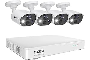 ZOSI C303 Home Security Camera System with Audio - Secure Your Home with Clarity