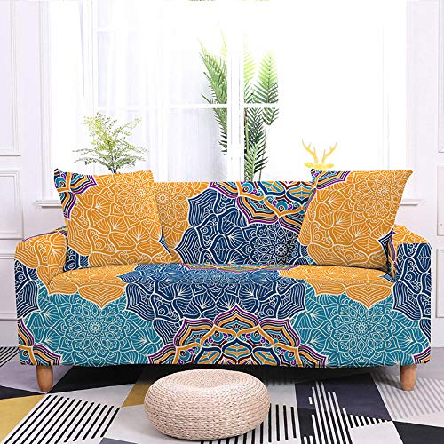 Housse de canapé élastique pour rénover un fauteuil sectionnel usé - 2