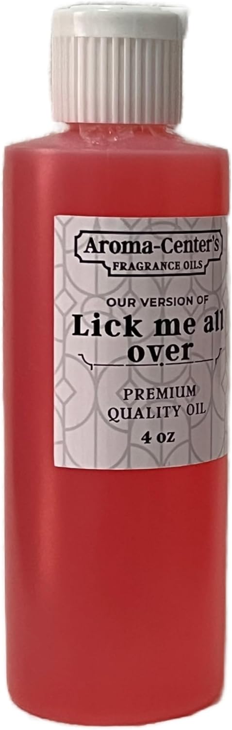 Compatible with LICK ME ALL OVER body oil. Alcohol free and uncut perfumed fragrance oil. (4 OZ)