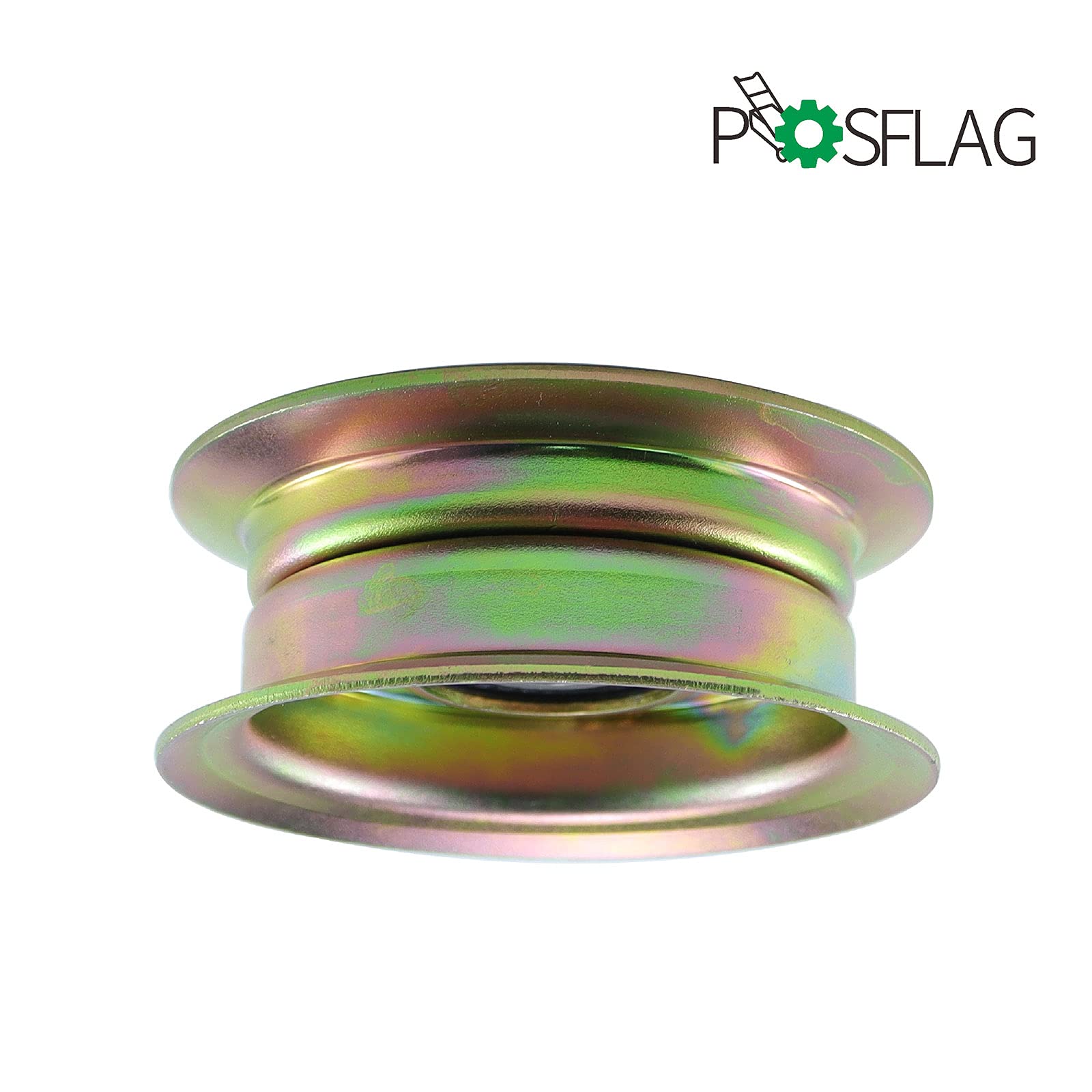 POSFLAG 2 Pack 177968 Idler Pulley Replaces Craftsman 177968 Pulley 177968, Husqvarna 532193197 Pulley, Craftsman 193197 Pulley, 21546308 for Husqvarna Z254, RZ5426, YTH20K46, YTH2348, YTH24V48 Decks