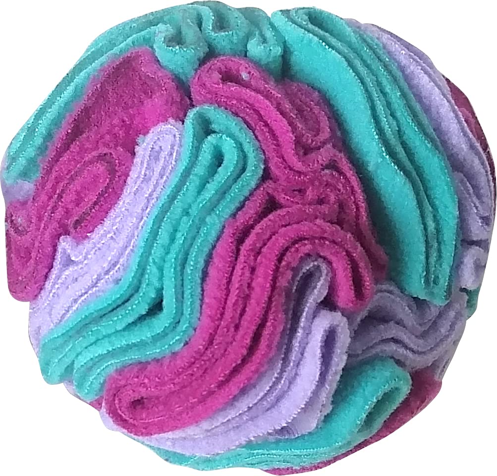 Jouet à renifler pour chien FOUFIT Rose et Violet Taille L 15,2 cm pour stimuler votre animal