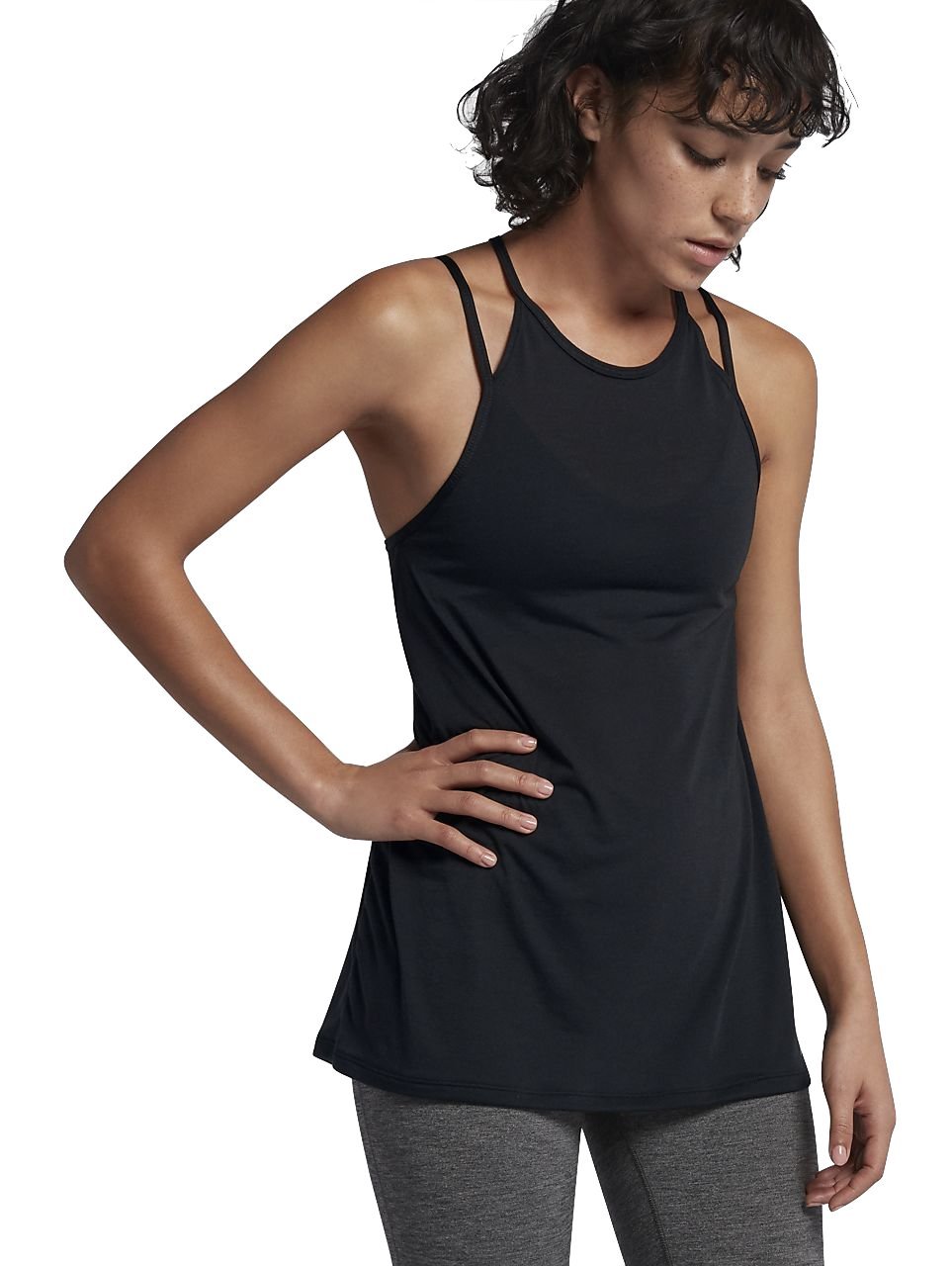 NIKE Camiseta de Tirantes para Mujer Dry Sp18