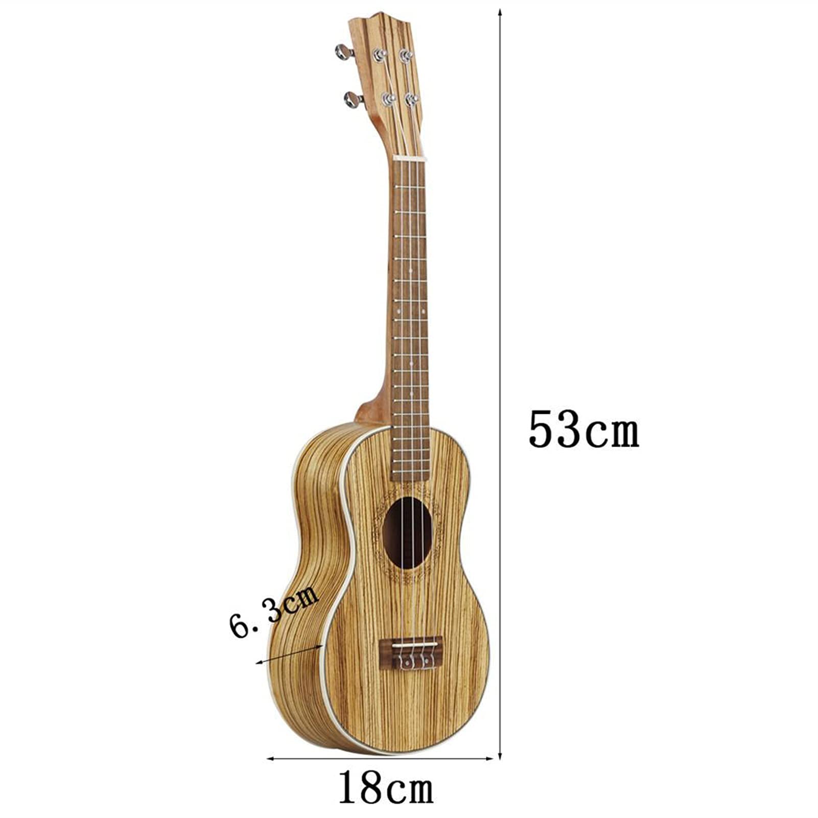 Ukulele koncertowe Początkujący Ukulele Ukulele Zebra Wood Tenor Cienkie Ciało Hawaii Gitara Musical Dla Ukulele Starter Uczeń I Dorosłych