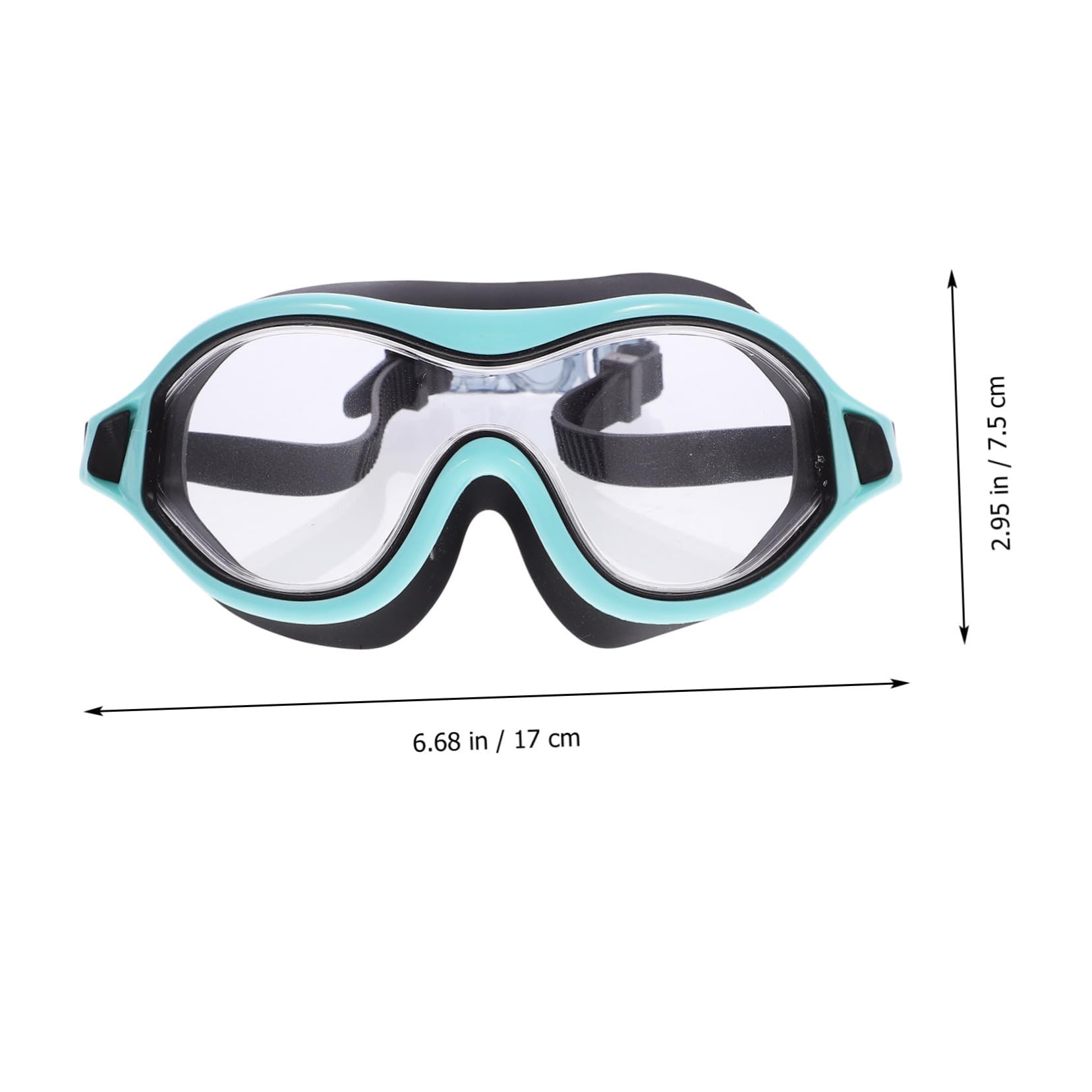 VANZACK 5stücke Einstellbare Schwimmbrille Für Und Anti-fog Und Uv-schutz Große Rahmen Komfortable Für Schwimmunterricht Und Freizeitschwimmen