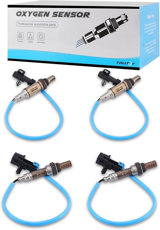 Sensor de oxigênio O2 TAUTOY upstream e downstream para Chevrolet Silverado 1500 – 4 unidades