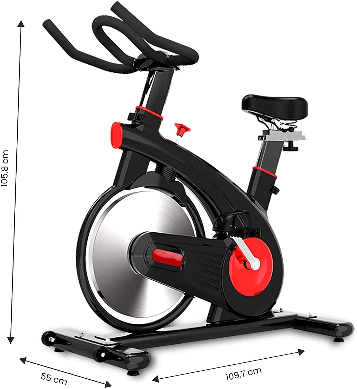 Spinning Bicycle Home Exercise Bike Small Indoor Weight Loss Bike