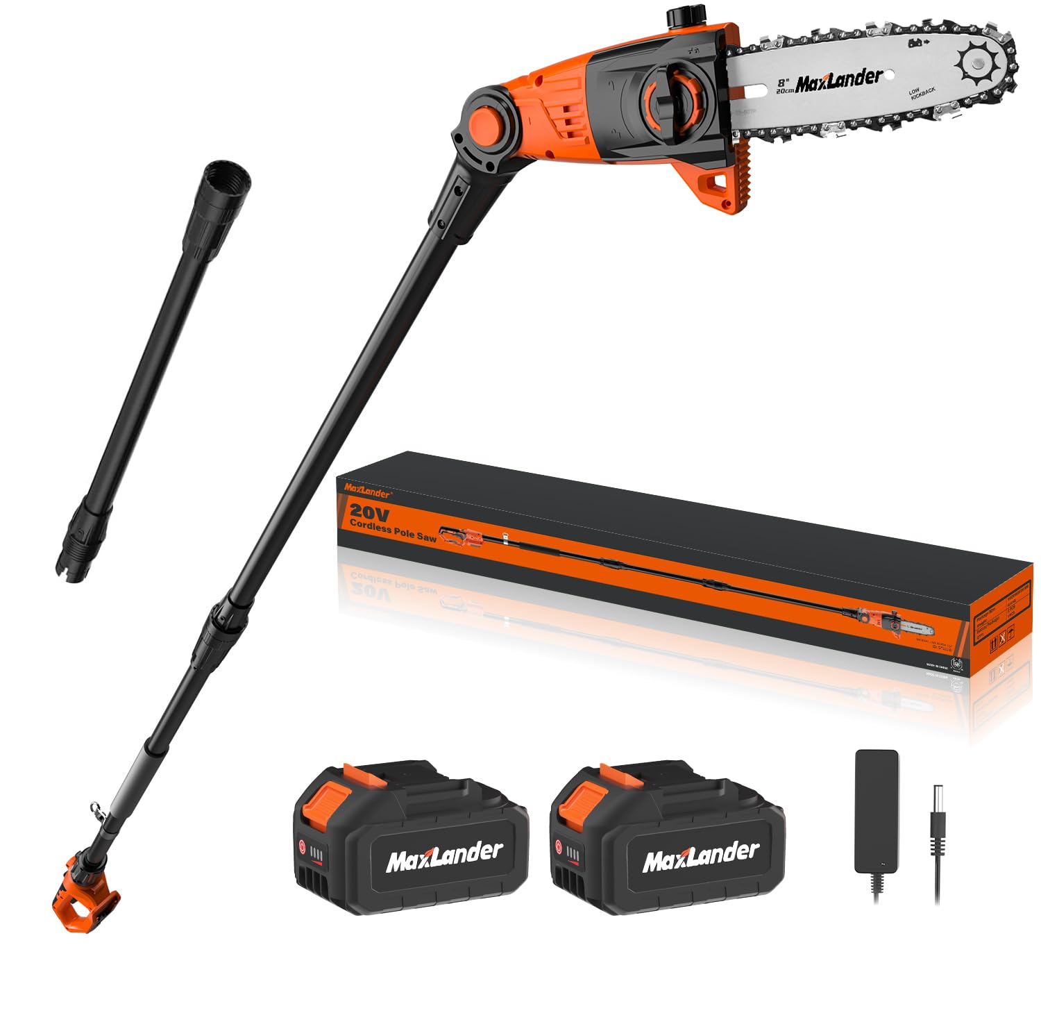 Amazon.com : 8 Inch Cordless Pole Saws, 20V Electric Pole Saw for