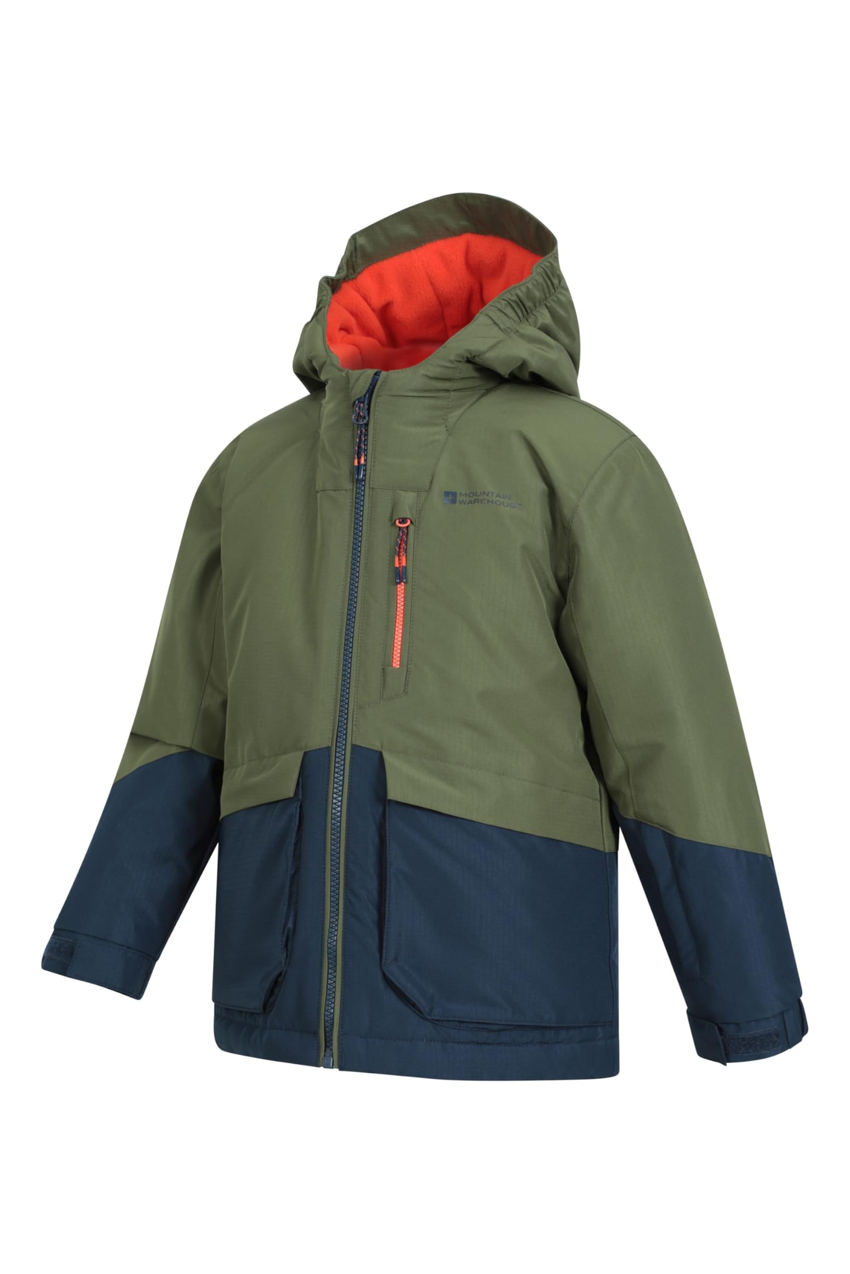 Mountain Warehouse Cosmos Veste de Ski imperméable pour Enfant - Manteau imperméable, Jupe Pare-Neige et Poche Avant, pour garçon et Fille - Idéal pour l'hiver, Le Ski