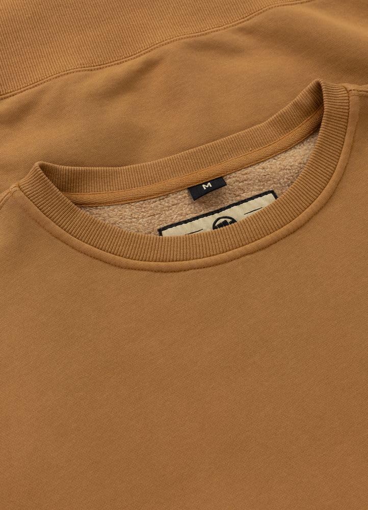 PITBULL – Felpa Uomo Girocollo Lancaster II, Felpe in Cotone a Maniche Lunghe, Morbida e Resistente, vestibilità Regolare Classica, Moda Casual, Tempo Libero e Palestra