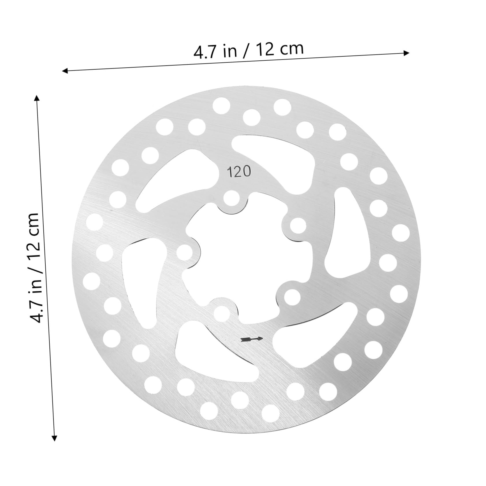 BESPORTBLE Disk Brakes for Scooter 2pcs Electric Scooter Rotor High Strength Brake Disc