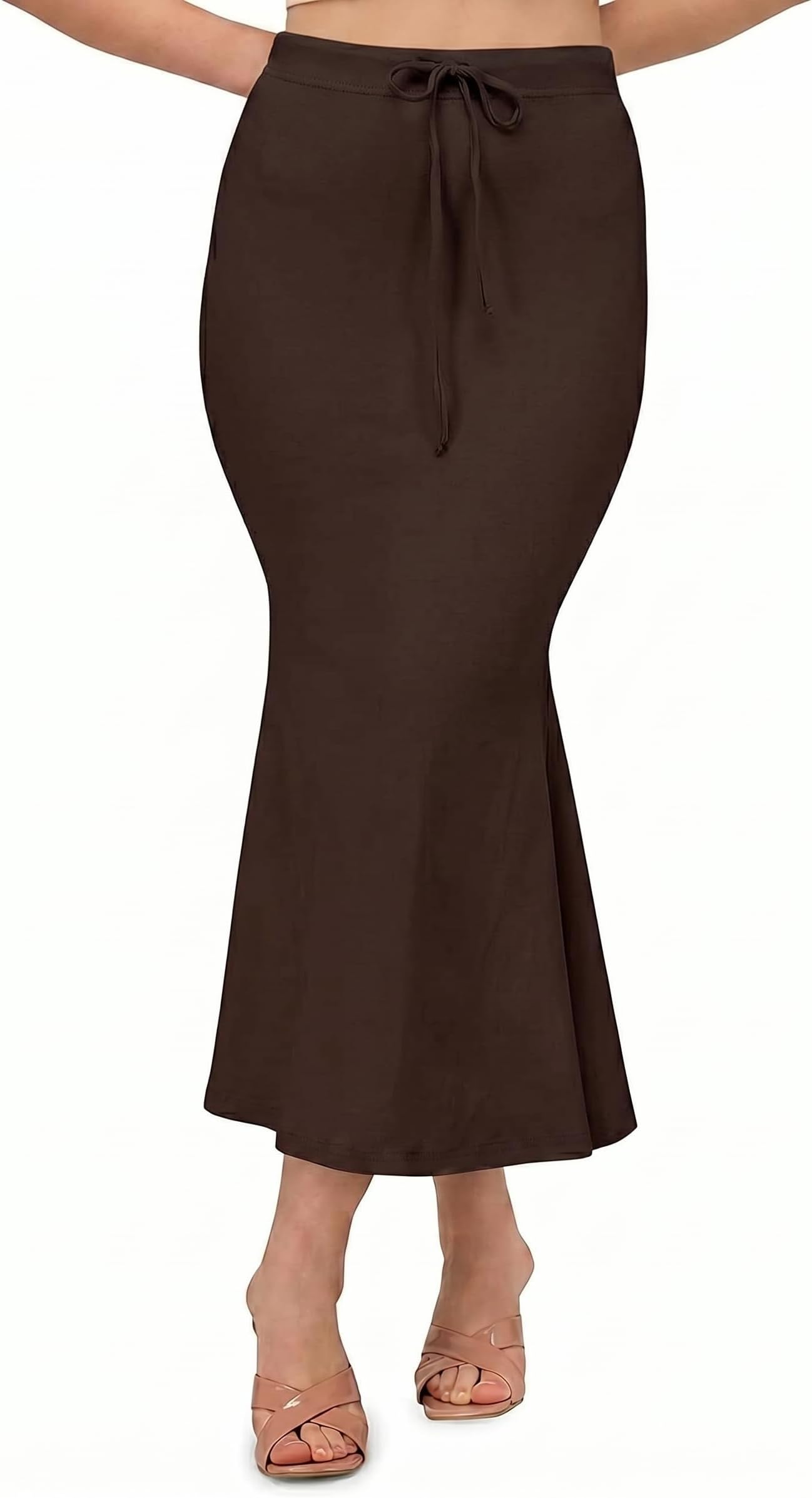 Saree Shapewear Petticoat for Women, Women's Blended Saree Shaper