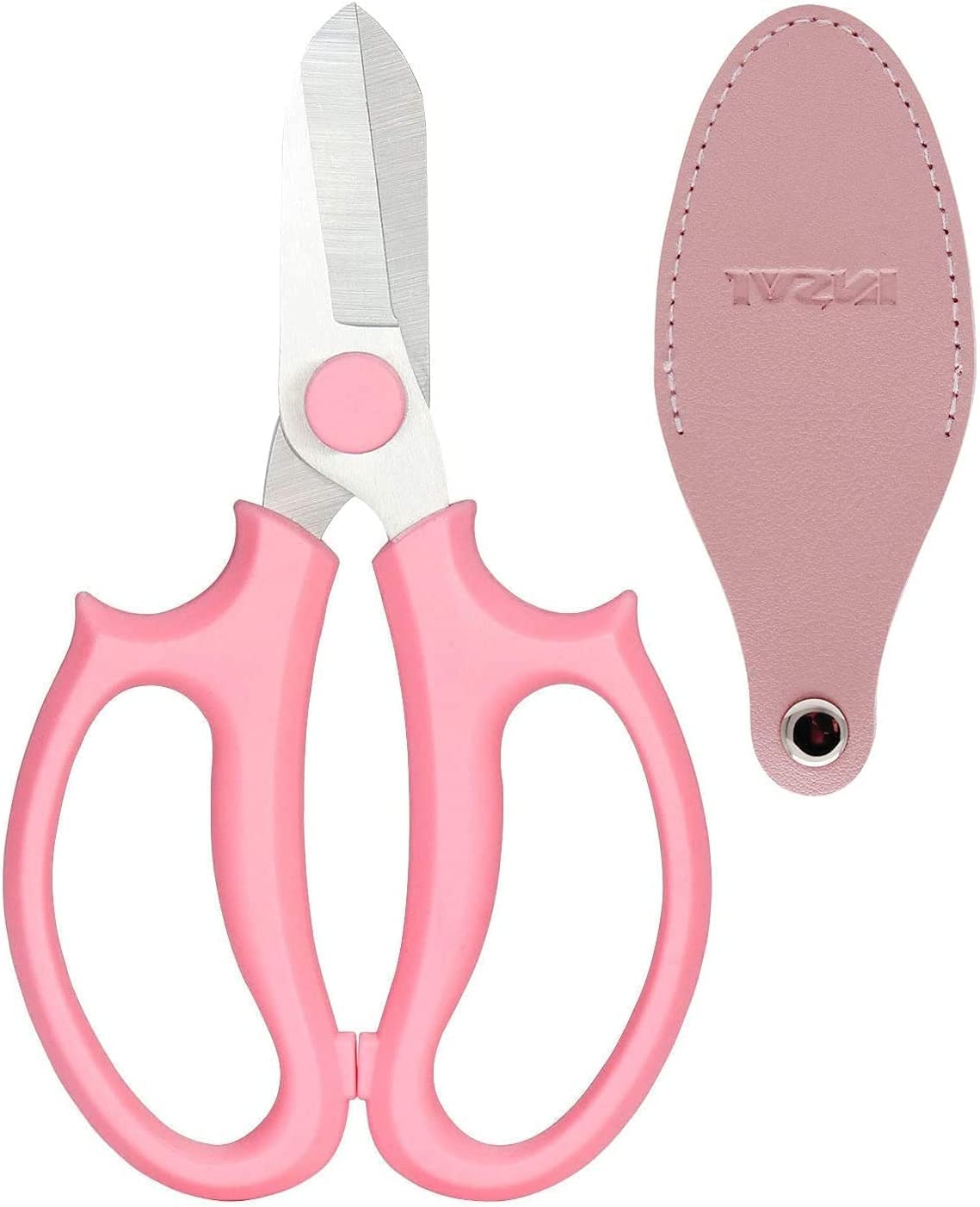 Premium Steel Floral Shears, Garden Pruning Scissors for Flowers