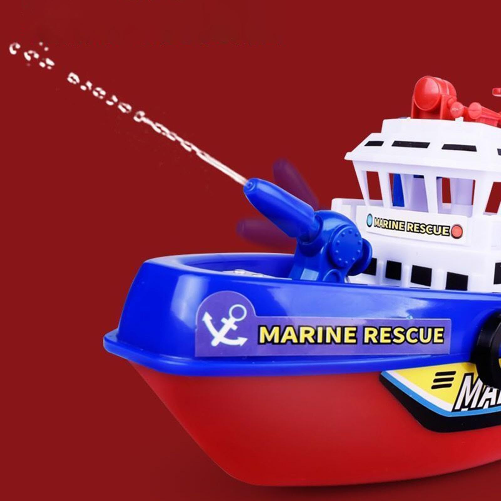 harayaa Bateau de Pompiers électrique, Jouet pour Enfants à Partir de 5 Ans, Petites Filles D'âge Préscolaire
