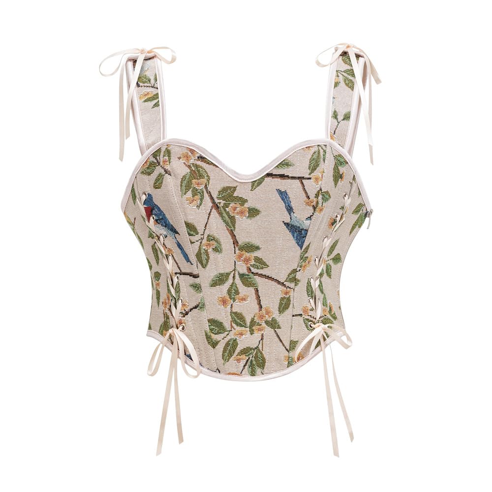 Women’s Waist Shaping Corset Camisole | Strap Style Slim Fit Corset for Outerwear-image-16