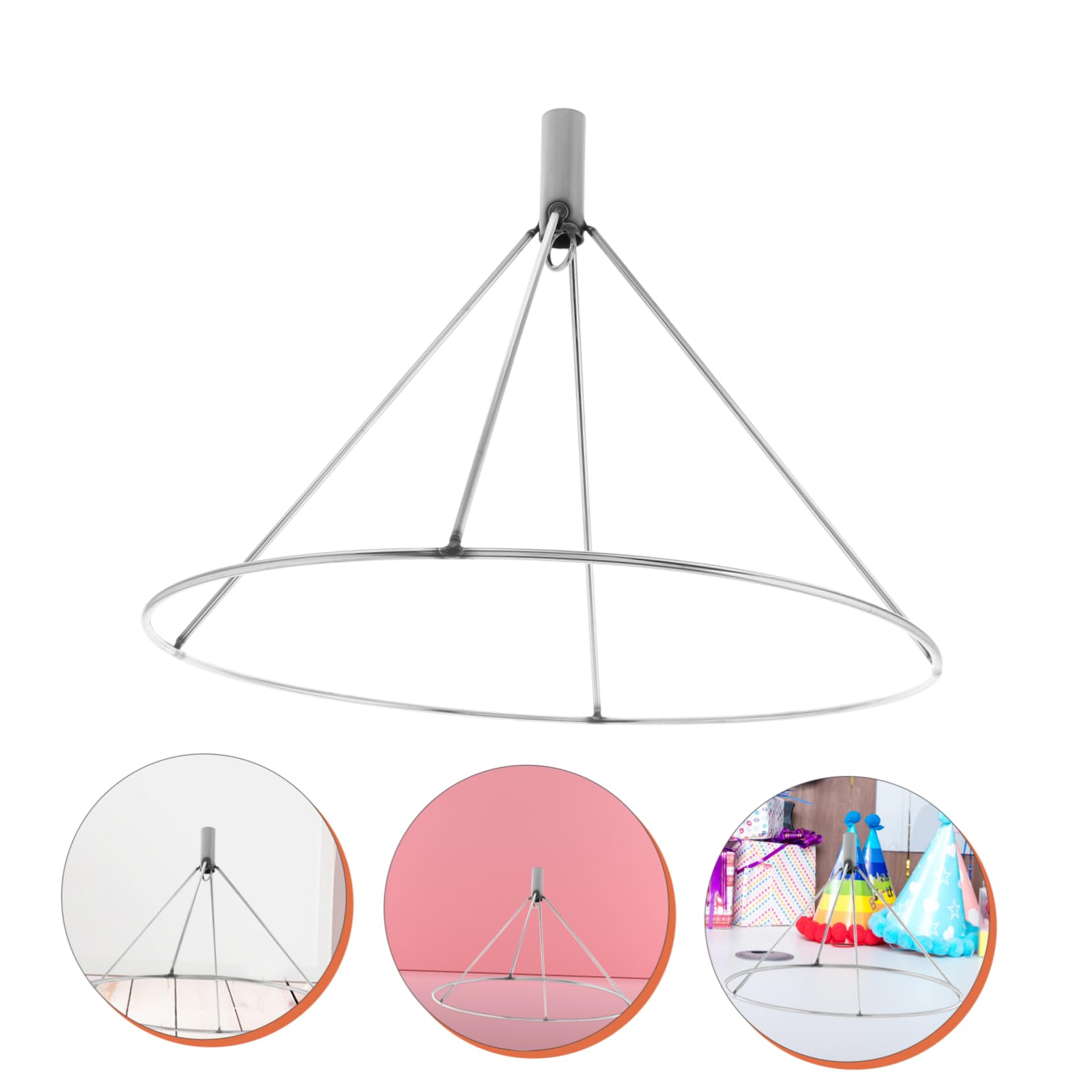 Soporte Estabilizador para Globo Gigante de Acero Inoxidable
