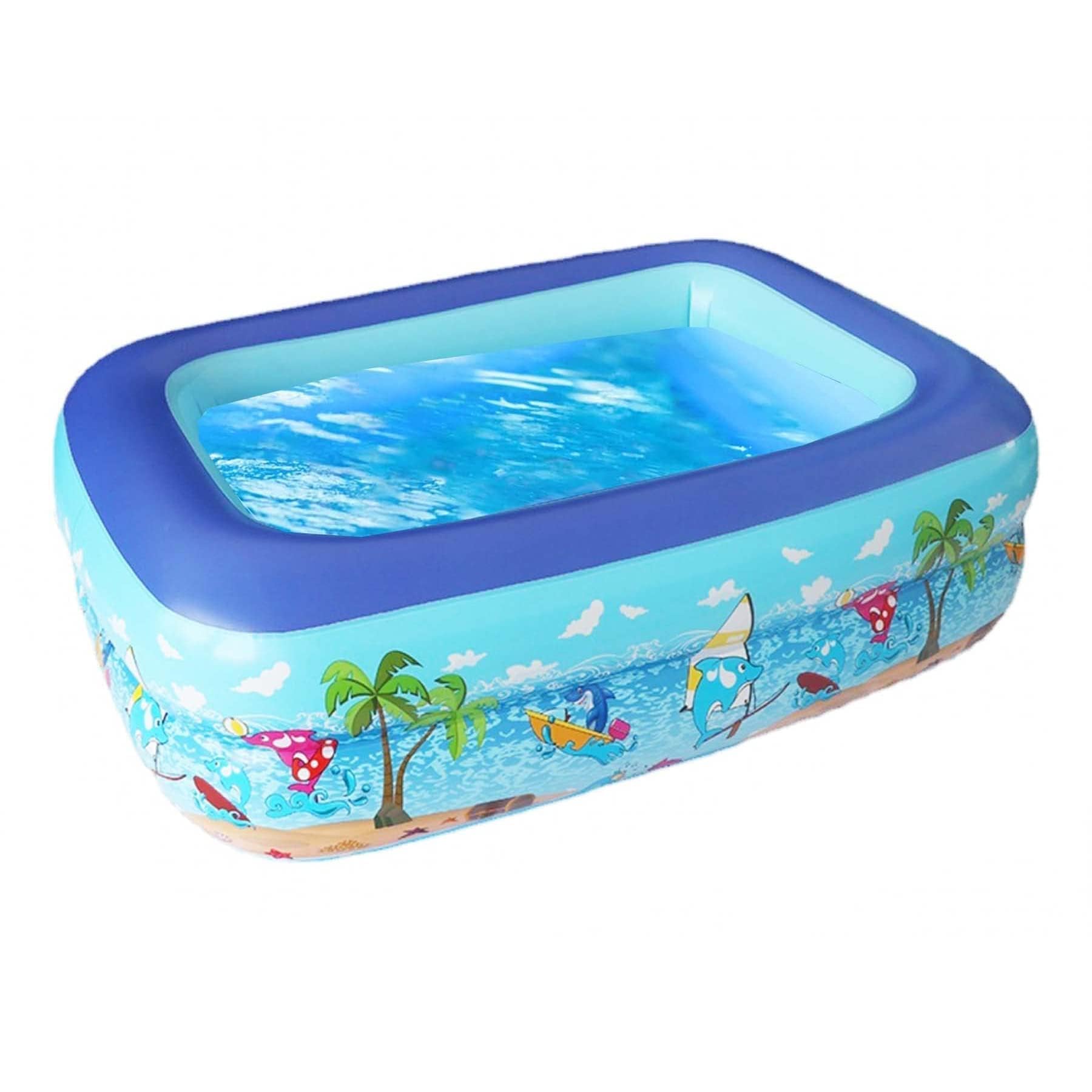 Piscina inflable, piscina infantil, piscina infantil, piscina infantil, piscina inflable, piscina infantil, 2 ruedas de 100 x 70 cm, altura 28 cm