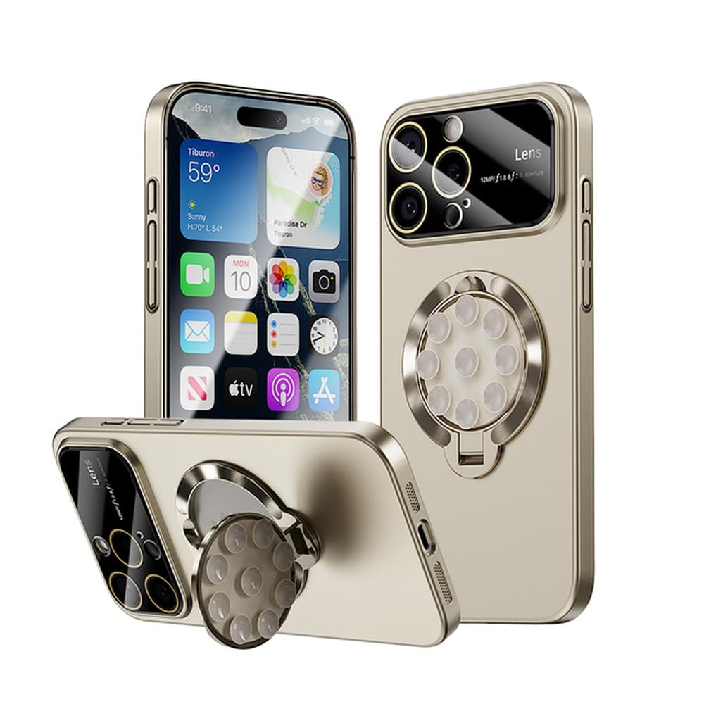Coque iPhone 15 Pro gris Taï premium mat avec couverture lentille intégrée - 8
