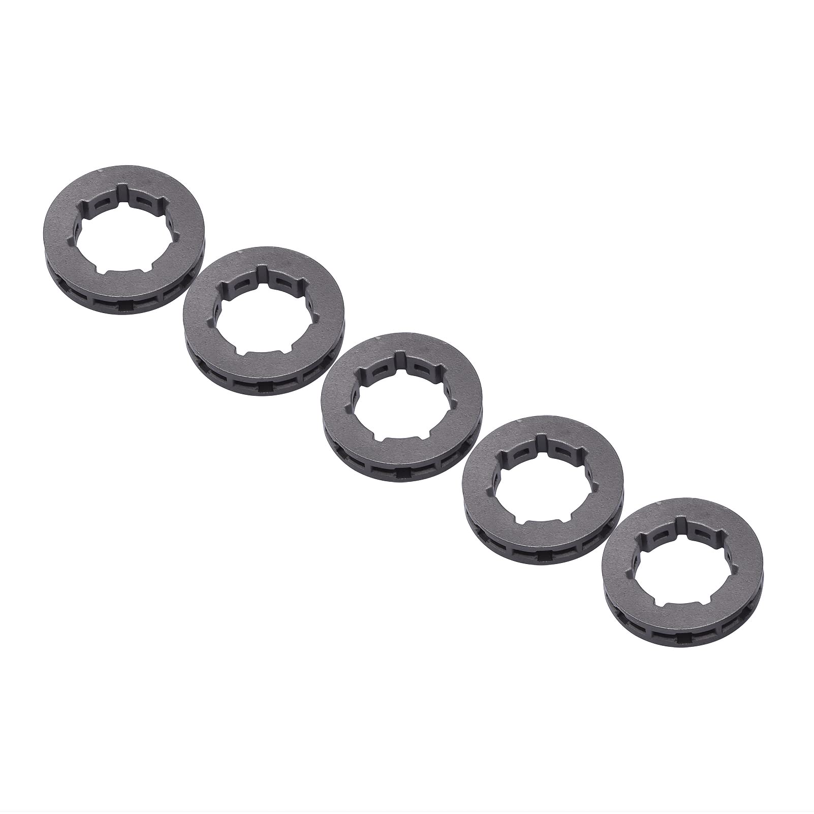 Amazon.com: Cancanle 5 Pieces .325 7 Teeth Sprocket Rim for