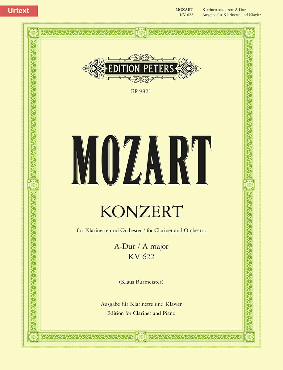 Clarinet Concerto In A K622