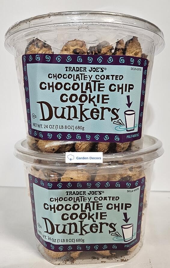 Benton'sDelicious Designed For Dunking, Chocolate Chip Dunkers 16oz 454g (Two Containers)