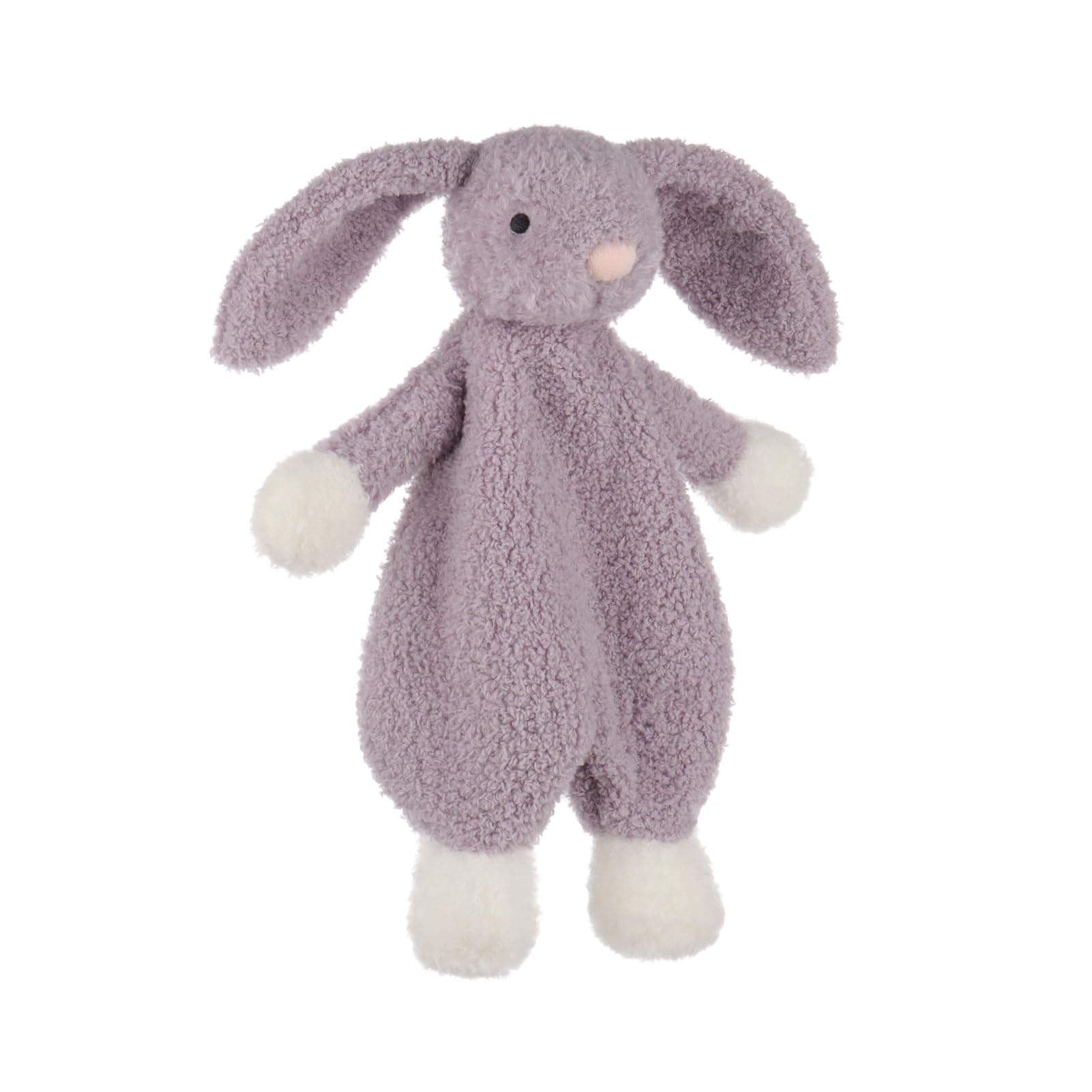 Apricot Lamb Bunny Snuggler Blanket Soft Loveys for Babies Security Blanket for Baby Boy and Girl 10 Inches for Infant and Toddlers (purple) - Image 3