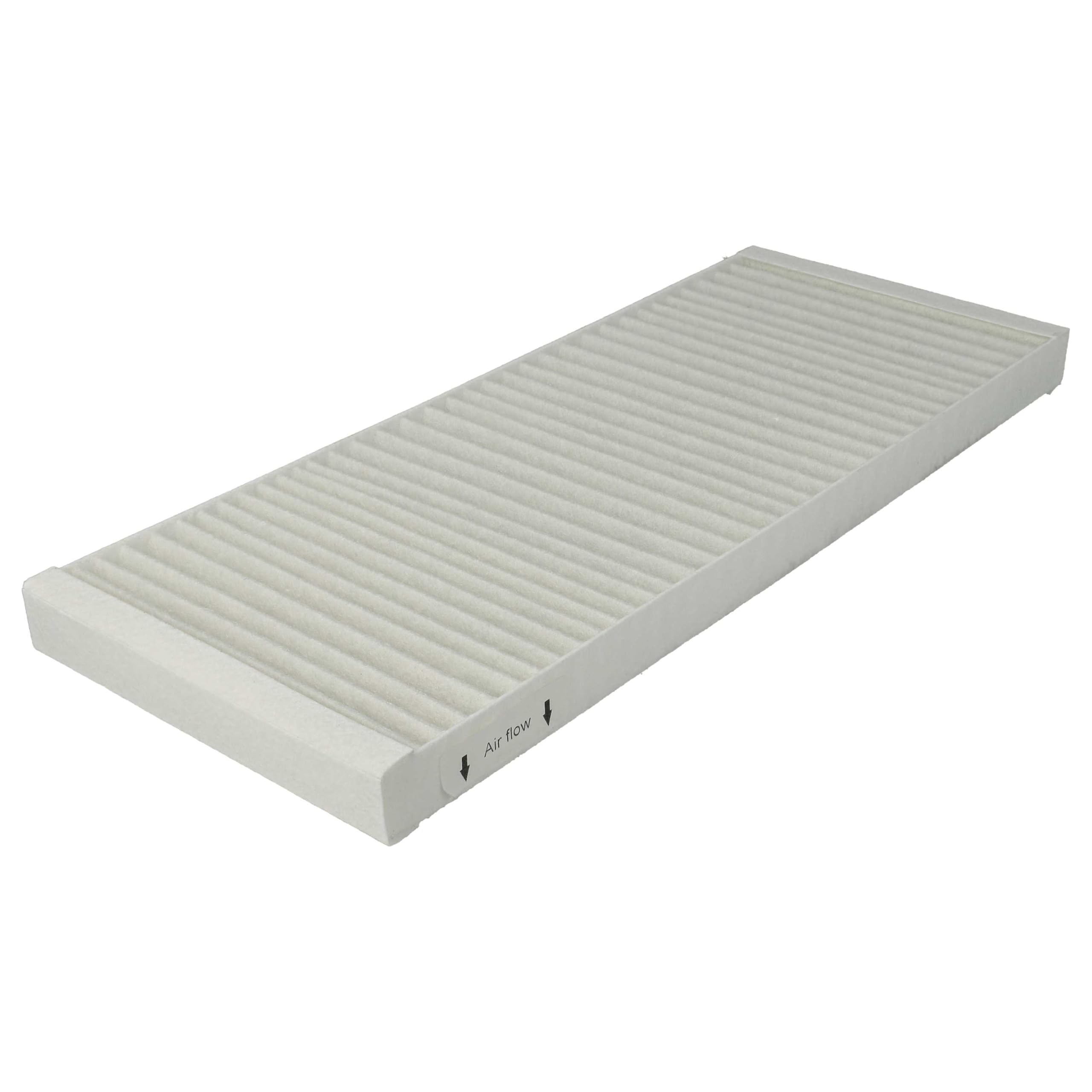 vhbw Filterset kompatibel mit Viessmann Vitovent 300-F Lüftungsgerät - Luftfilter G4 / F7 (2 Stück), Weiß