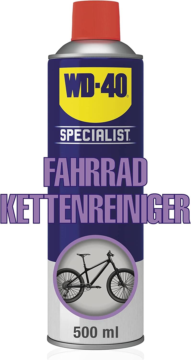 WD-40 Specialist Fahrrad Kettenreiniger 3x500ml, Kettenpflege