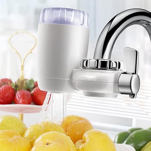 SHZMJL Faucet Water Filter for Sink, High Water Pressure Faucet Filter, Water Purifier,Effective Purification System, Tap Water Filtration System